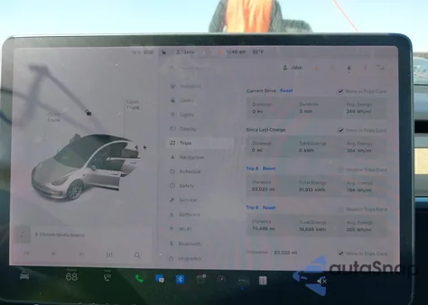 2021 Tesla Model 3 Long Range Dual Motor All-Wheel Drive из США, поврежденный, VIN 5YJ3E1EBXMF984165